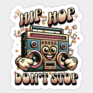 Boombox Boogie Sticker